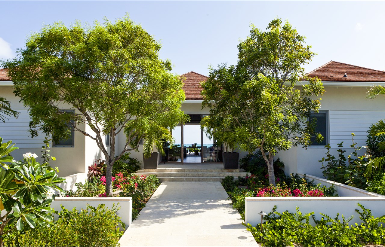 Grace Bay Residences - external view of the entrance